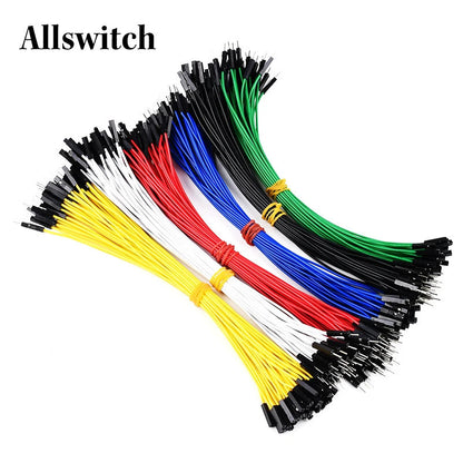 10Pcs 20cm DuPont Wire Cable for Breadboard Arduino Cable 2.54mm Male/female Jumper 26AWG Cable