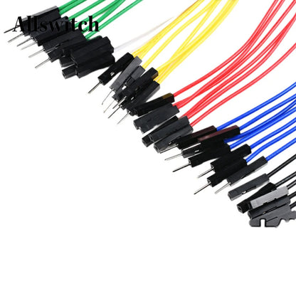 10Pcs 20cm DuPont Wire Cable for Breadboard Arduino Cable 2.54mm Male/female Jumper 26AWG Cable