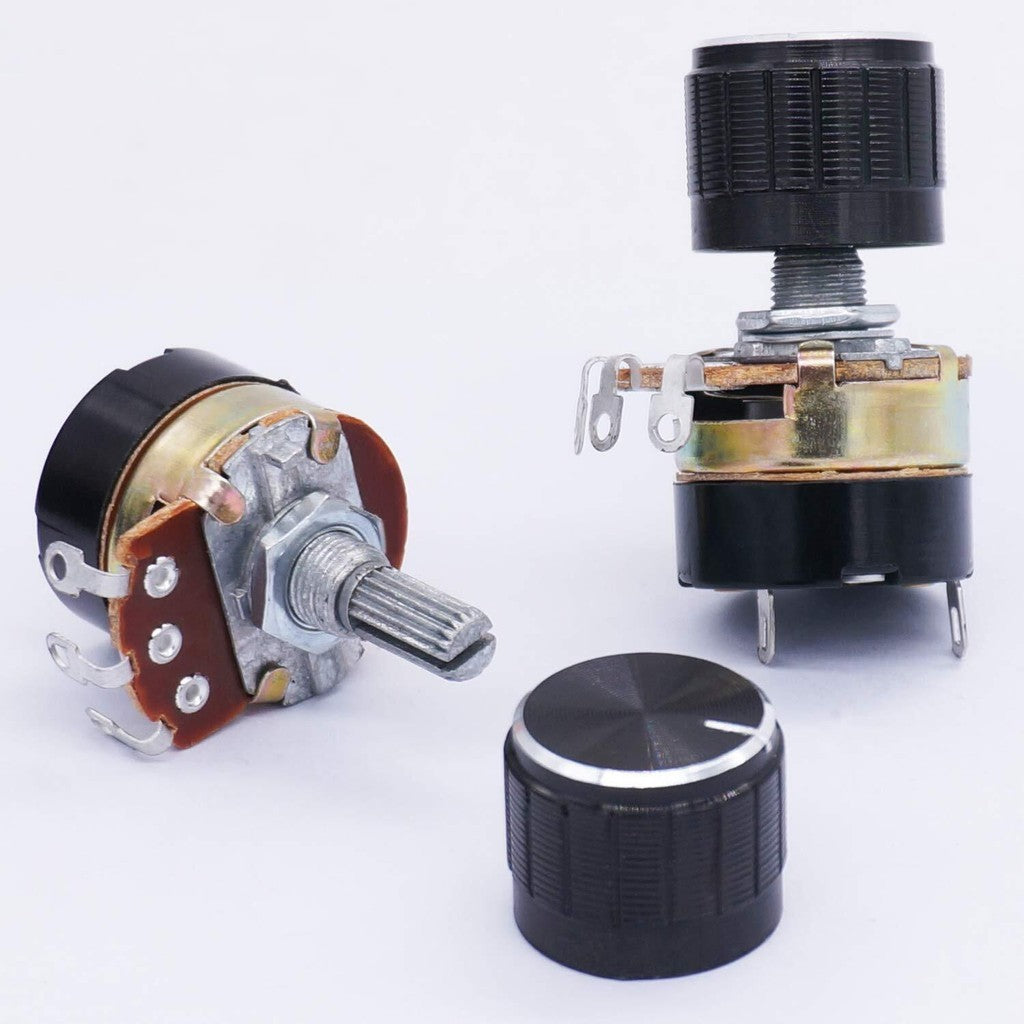Taper Dimmer Potentiometer WH138-1 B with On/Off Switch