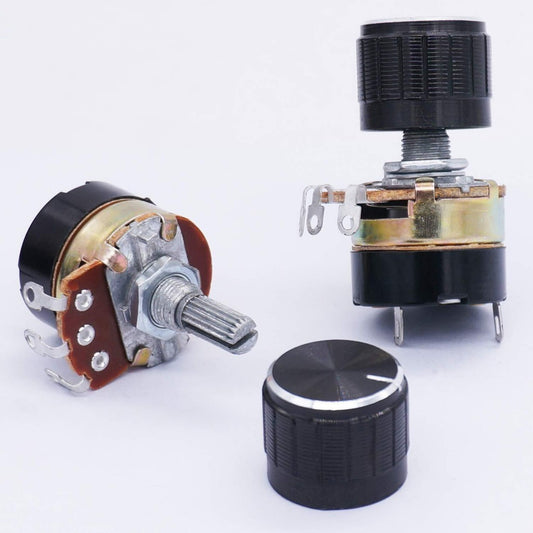 Taper Dimmer Potentiometer WH138-1 B with On/Off Switch