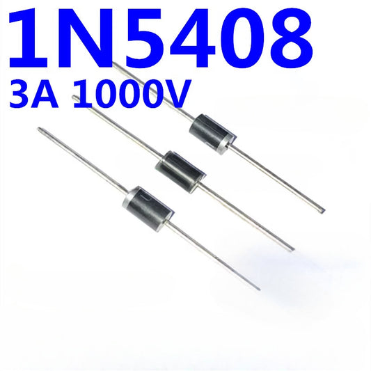 ‌1N5408 IN5408 Axial Rectifier Diode 3A 1000V (DO-27 Package)