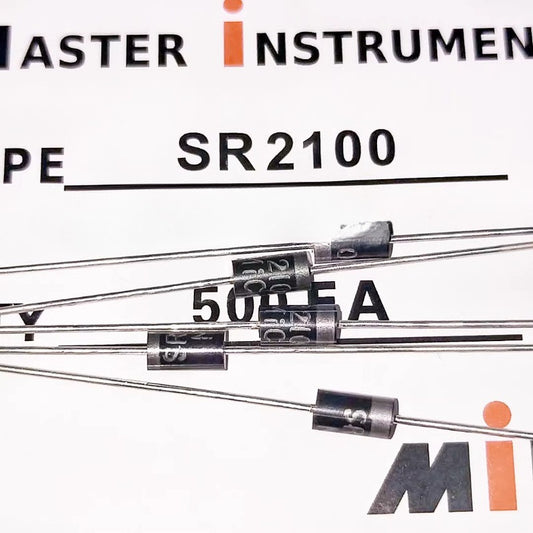 20Pcs Original SR1100 SR2100 SR2200 SR3100 SR3200 SR5100 SR5200 Series DO-27 Rectifier Diodes