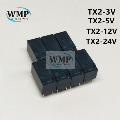 Original Relay TX2 TX2-5V TX2-12V TX2-24V 8Pin New