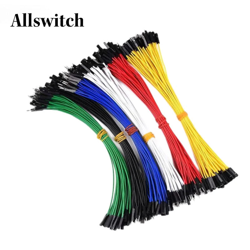 10Pcs 20cm DuPont Wire Cable for Breadboard Arduino Cable 2.54mm Male/female Jumper 26AWG Cable