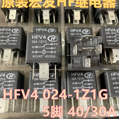 Original HFV Automotive Relay HFV4 HFV7 HFV15 HFV16 12/24V H1TY H1TJ Z1TJ 1Z1GR 1Z4G 1Z1G HTM HSTM 40A 70A New