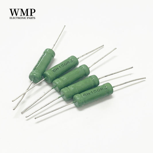 5Pcs RX24 Wirewound Crossover Resistors 5W 6W - 10R 20R 30R 47R 51R 100R 150R 200Ω 1K 10K