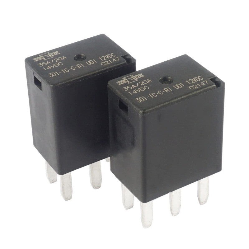 Original 301-1C-C-R1 U01 U02 12VDC 24VDC Automotive Relay 5 Pins SPDT
