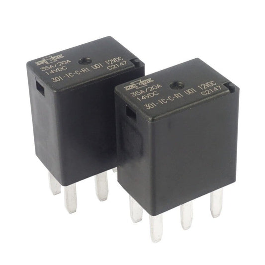 Original 301-1C-C-R1 U01 U02 12VDC 24VDC Automotive Relay 5 Pins SPDT