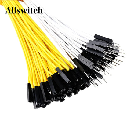 10Pcs 20cm DuPont Wire Cable for Breadboard Arduino Cable 2.54mm Male/female Jumper 26AWG Cable