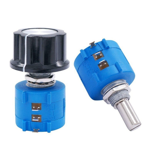 1 Pair 3590S Rotary Potentiometer 100R-100k Ohm with A03 Knob