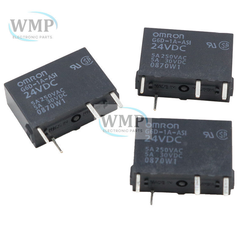 Original Power Relay G6D-1A-ASI-24VDC 5V 12V 24V New