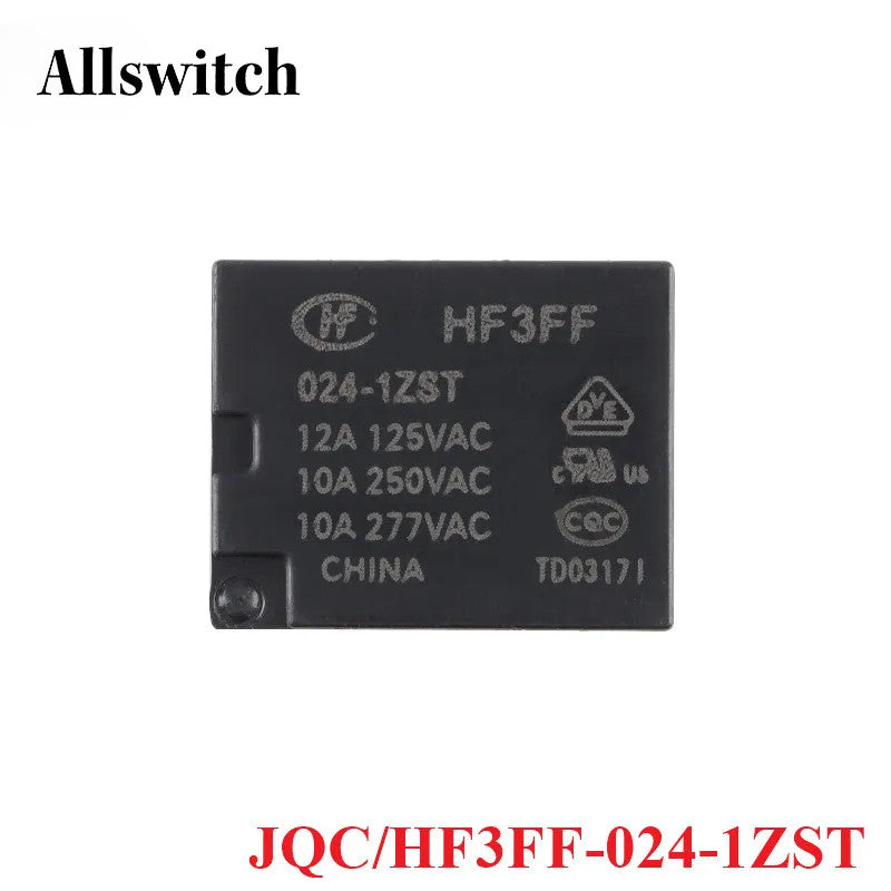 5/2Pcs Original Power Relay HF3FF 4Pin 5Pin 5V 12V 24V