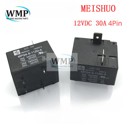 Original MEISHUO Relay MPQ4-S-112D-A 12VDC 4Pin 30A T91 Relay New