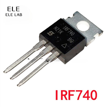 Original IRF540N IRF640N IRF740N IRF840N PBF TO-220 MOSFETs – N-Channel Power Switching Transistors