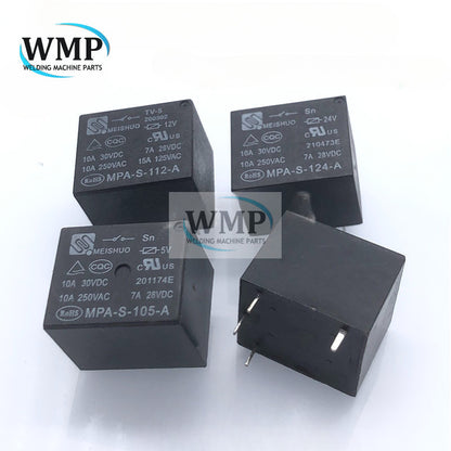 Original Relay MPA-S-112 -124 -105-A 4Pin 12V 24V 5V for Cooker