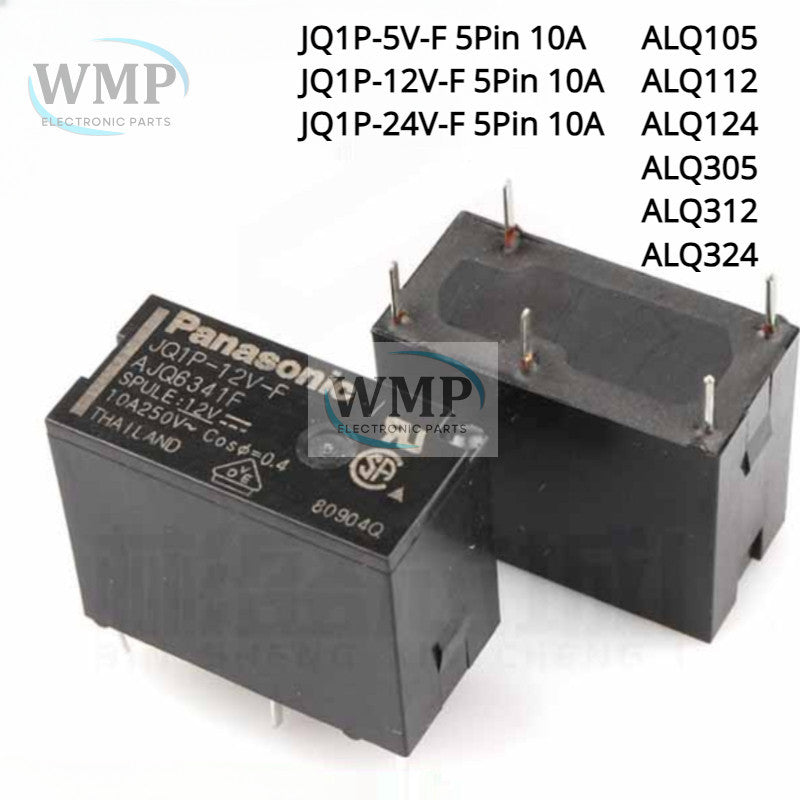 Original Relay JQ1P-12V-F ALQ105 ALQ112 ALQ124 ALQ305 ALQ312 ALQ324 New
