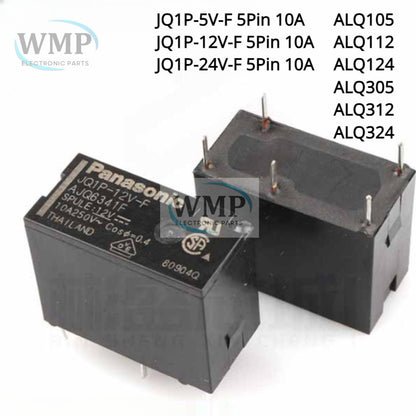 Original Relay JQ1P-12V-F ALQ105 ALQ112 ALQ124 ALQ305 ALQ312 ALQ324 New