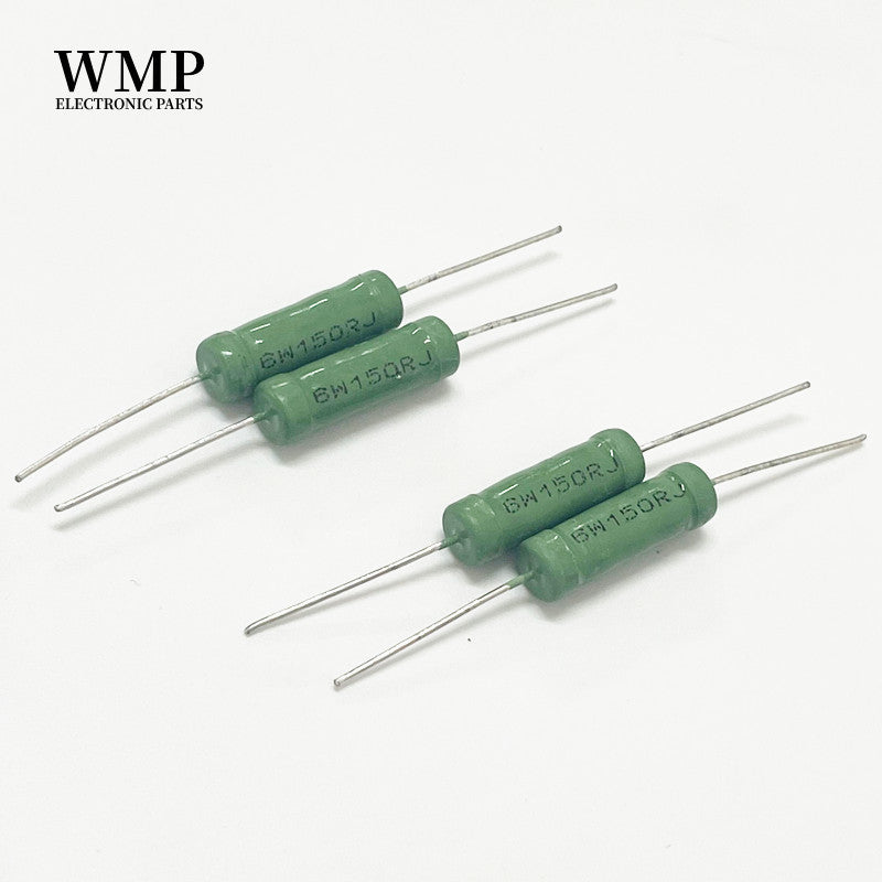 5Pcs RX24 Wirewound Crossover Resistors 5W 6W - 10R 20R 30R 47R 51R 100R 150R 200Ω 1K 10K