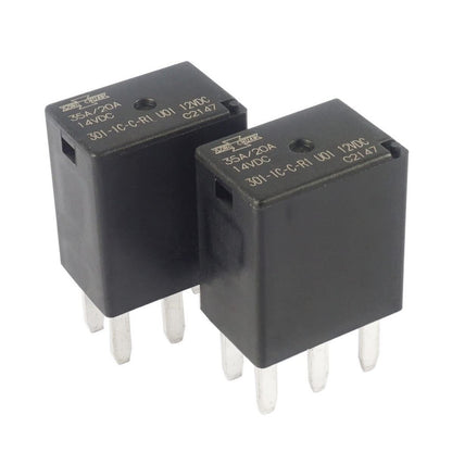 Original 301-1C-C-R1 U01 U02 12VDC 24VDC Automotive Relay 5 Pins SPDT