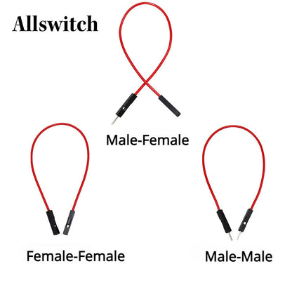 10Pcs 20cm DuPont Wire Cable for Breadboard Arduino Cable 2.54mm Male/female Jumper 26AWG Cable