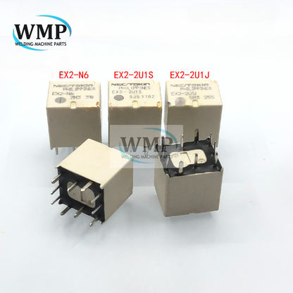Original Relay EX2-2U1S 2U1J 2U1L N6 N20 10Pin 12V for Auto Door
