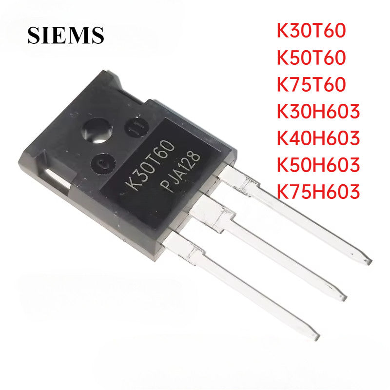Original Transistor K30T60 K50T60 K75T60 K30H603 K40H603 K50H603 K75H603 IGBT For Welding Machine