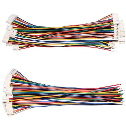 5Pcs 26AWG HY 2.0mm Pitch 2/3/4/5/6 Pin Harness Cable 15cm Single/Double Head Same Direction / Reverse Direction