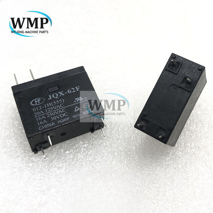 Original Relay JQX-62F 012-1H MPL-112-A 302WP-1AH-C 12V 4Pin 16A 20A for Water Heater Induction Cooker Microwave Oven