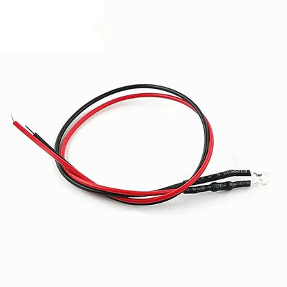 10Pcs 5mm LED 12V with 20cm Wire White Red Green Blue Yellow RGB LED Diode Lamp Decoration Light Emitting Diodes