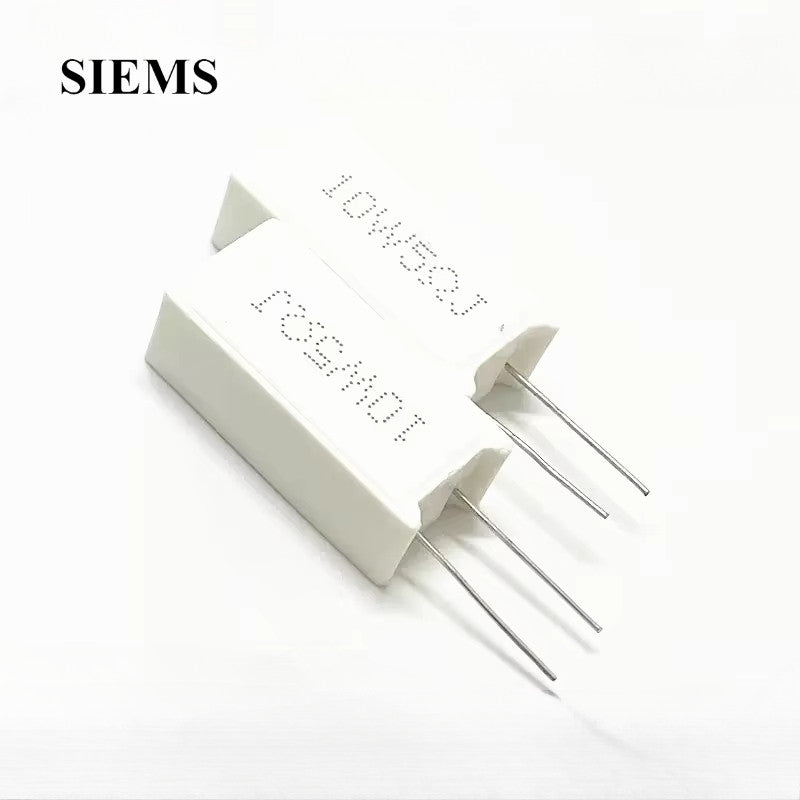 2/5Pcs RX27 vertical cement resistor 5W 10W 20W 1R-1K Ohm cement resistor
