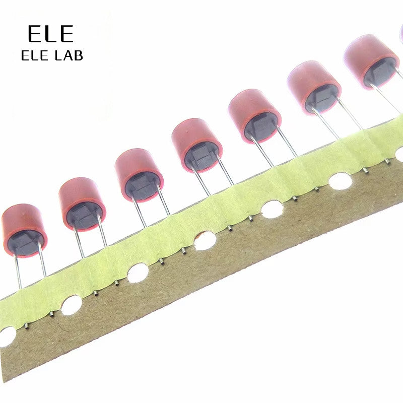 50/20Pcs Fuse 382 Round T0.5A T1A T2A 3.15A 4A 5A 6.3A 250V  LCD TV Power Board Commonly Used Fuse Slow Blowing Fuse