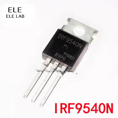 Original IRF530N IRF540N IRF630N IRF640N IRF730 IRF740 IRF830 IRF840 IRF9520 IRF9530 IRF9540 IRF9630 IRF9640 IRF1310 Transistor TO-220