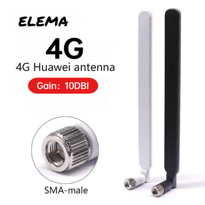 2pcs 4G 10DBI Huawei Antenna Huawei B315/B310 Router Antenna 4G LTE High Gain Rubber Rod Antenna