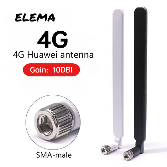 2pcs 4G 10DBI Huawei Antenna Huawei B315/B310 Router Antenna 4G LTE High Gain Rubber Rod Antenna