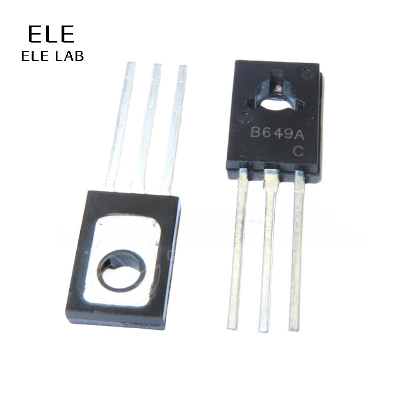 20/10Pcs Original 2SD669A 2SB649A TO-126 Complementary Bipolar Transistors (NPN/PNP Pair) - D669A Audio Power Amplifier Driver Transistors, 160V 1.5A