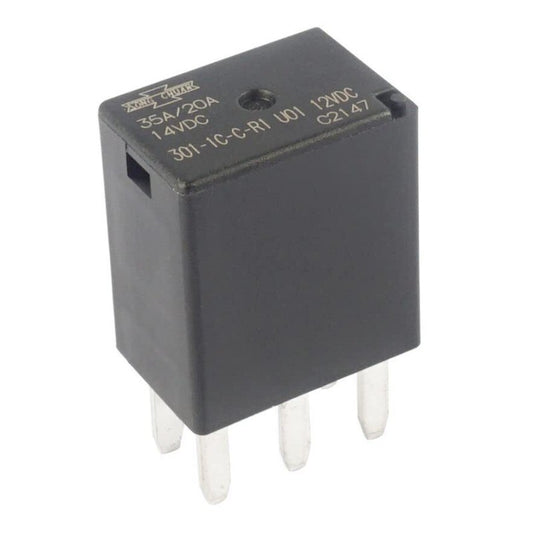 Original 301-1C-C-R1 U01 U02 12VDC 24VDC Automotive Relay 5 Pins SPDT