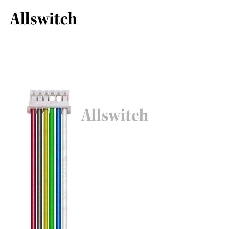 5Pcs Micro JST PH2.0 Male Wire 20cm Connector 2.0mm 2/3/4/5/6Pin JST Plug Terminal Cable Wire Connector 26AWG Wire Length 20CM