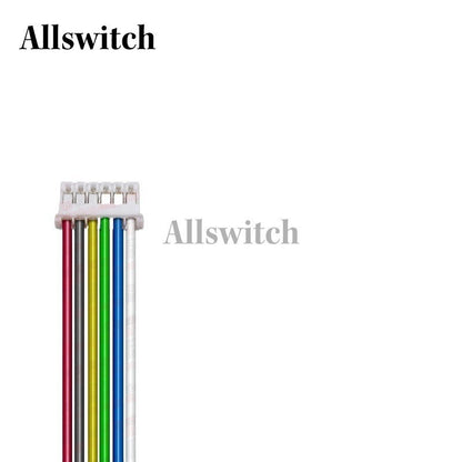 5Pcs Micro JST PH2.0 Male Wire 20cm Connector 2.0mm 2/3/4/5/6Pin JST Plug Terminal Cable Wire Connector 26AWG Wire Length 20CM