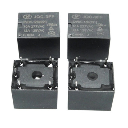 Original Relay JQC-3FF 4Pin 5Pin 5V 12V 24V
