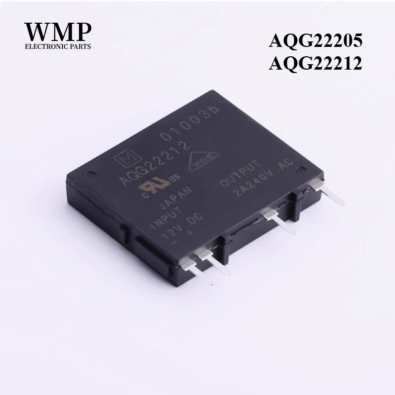 AQG22205 & AQG22212 5V/12V 2A Solid State Relay (SSR) - Used, Tested, Working Condition