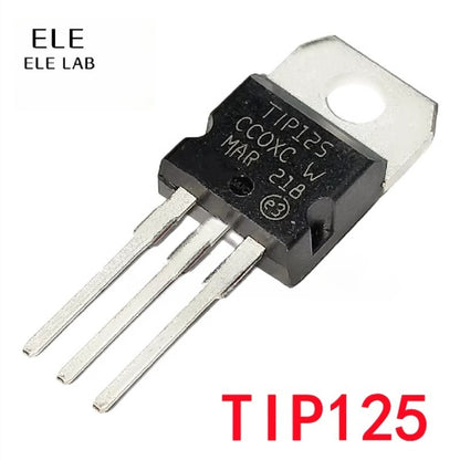 5Pcs Original Transistors TIP120 TIP122 TIP125 TIP127 TIP142 TIP147 TO-220