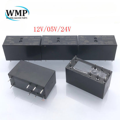 Original HF Relay JQX-115F 012 024 005-2ZS4 5V 12V 24V 8Pin 8A New