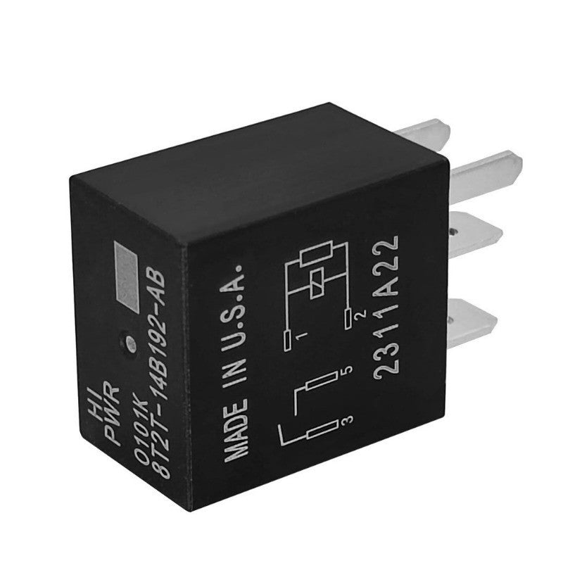 Relay 8T2T-14B192-AB /AA/BA 12VDC 4 Pins 5 Pins Automotive Relay Compatible for Select Ford Vehicles