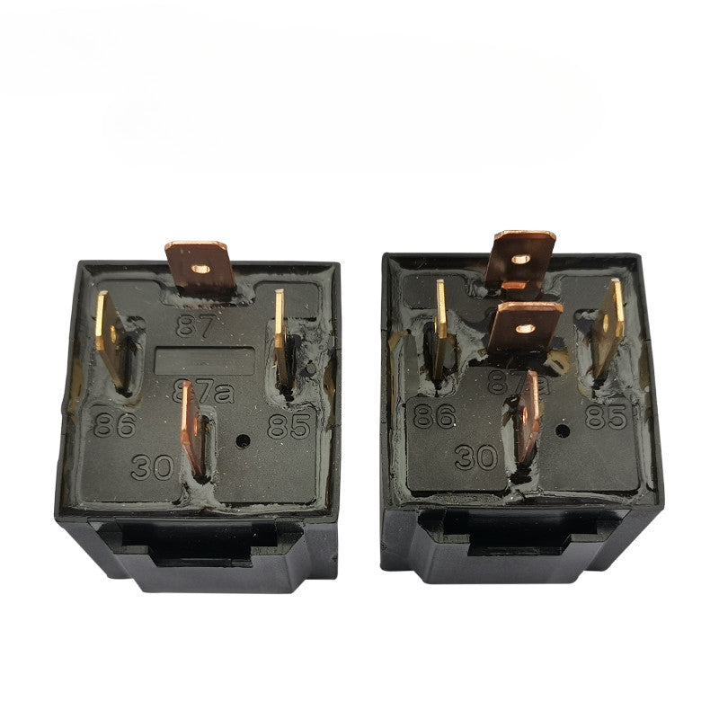 40A 80A Auto Car Relay JD2912 4Pin 5Pin DC 12V 24V 36V 48V 72V with Mounting Hole Coil Power 1.8W Automobile Control Device