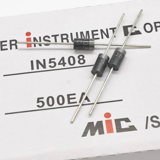‌IN5408, 1N5400, 1N5401, 1N5402, 1N5404, 1N5406, 3A100-1000V Rectifier Diodes – 3A 100V To 1000V High-Current Power Diodes