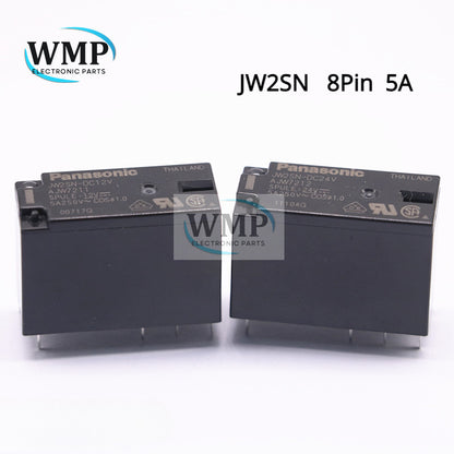 Original Power Relay JW2SN JW1FSN JW2SN-DC24V DC12V JW1FSN 8Pin 5A 250VAC AC Relay New