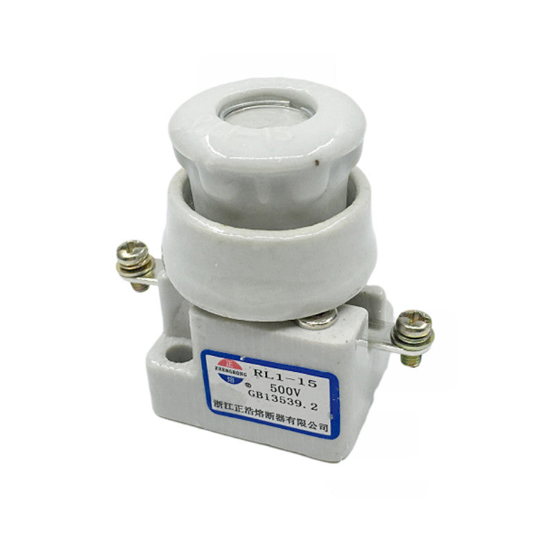 Screw Fuse Base for Screw Fuse RL1 60 Fuse Holder RL1 15 60 100 200 380V Ceramic Fuse Holder
