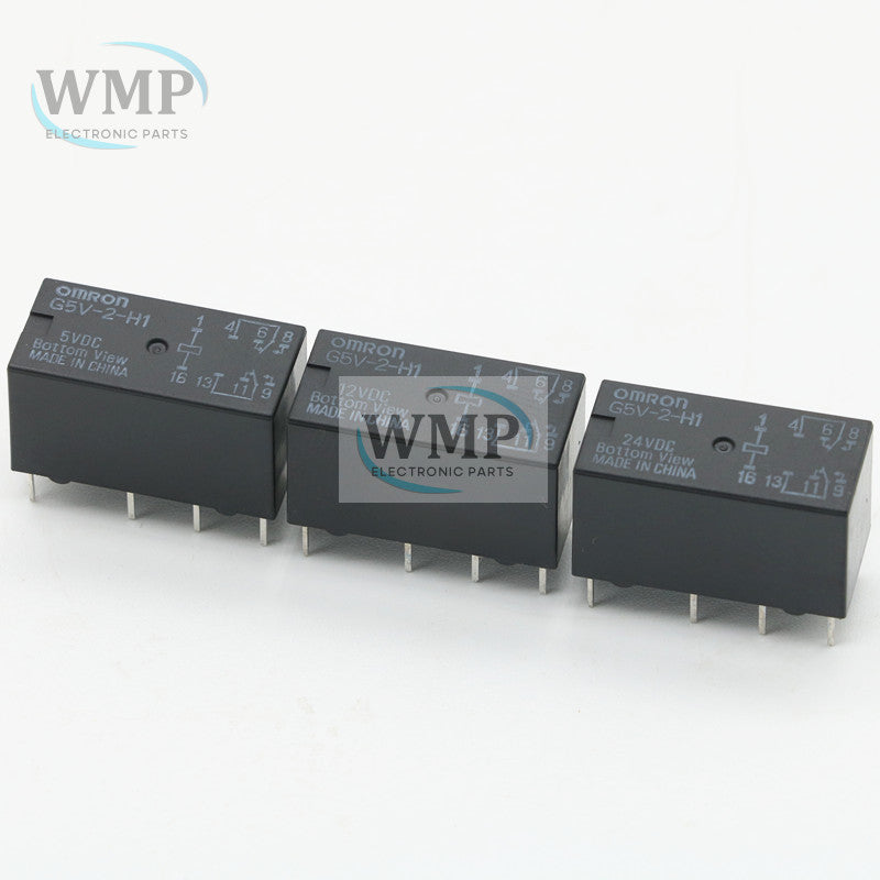 Original Relay G5V-2-5VDC G5V-2-12VDC G5V-2-24VDC G5V-2-H1-12VDC G5V-2-H1-24VDC New