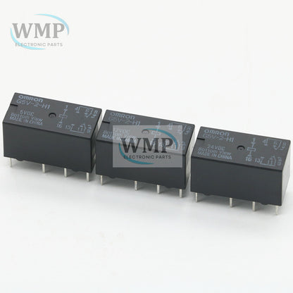 Original Relay G5V-2-5VDC G5V-2-12VDC G5V-2-24VDC G5V-2-H1-12VDC G5V-2-H1-24VDC New