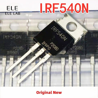 Original IRF530N IRF540N IRF630N IRF640N IRF730 IRF740 IRF830 IRF840 IRF9520 IRF9530 IRF9540 IRF9630 IRF9640 IRF1310 Transistor TO-220